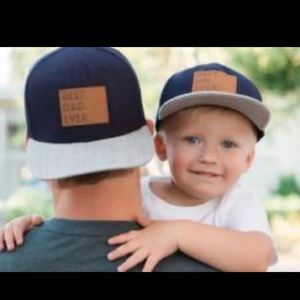 Matching Dad and Child Hats